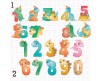 Segnalibro con matita classica 12 pezzi Dinosauri cartoncino personalizzato con nome e numero anni per Compleanno Bambino