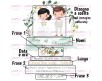 Set da 10 inviti con busta sposi spose coppie personalizzati 13x18 per Matrimonio Nozze Unioni Civili Anniversario nozze d’argento partecipazione 
