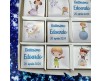 Scatola con 80 cioccolatini personalizzati Piccolo Principe in cartoncino con decorazioni e nome per compleanno battesimo nascita comunione cresima eventi