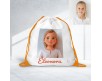 Zainetto ritratto di bambino o bambina con tecnica cartone magia dell’intelligenza artificiale personalizzato con nome sacca scuola asilo tempo libero