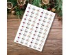 Tabella delle ricompense natalizia per bambini con Orsetti personalizzato con nome 1 poster 100 adesivi 7 azioni e premi Regalo di Natale