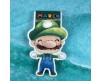 Segnalibro magnetico Idraulico Mario videogioco personalizzato con nome set da 6 o 12 pezzi gadget compleanno regalo fine festa mario e luigi fratelli