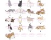 Zainetto gatti gattini micetti mici personalizzato con nome sacca scuola e asilo tempo libero sport cani varie razze bambini amanti animali