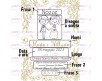 Set da 10 inviti con busta sposi coppie personalizzati 13x18 per Matrimonio Nozze Anniversario nozze d’argento partecipazione wedding set  