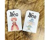 12 cartellini tag bigliettini Alice nel paese delle meraviglie compleanno bambini personalizzati disegno a scelta per bomboniere ricordino regalo fine festa segnaposto 
