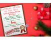 Kit di Babbo Natale per bambini personalizzato con nome letterina certificato bravo bambino lettere di risposta busta francobolli stencil impronte