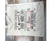 Shopper borsa sacca personalizzata per Natale con nome portaregali shopper Babbo Natale borsa natalizia confezione per regali di natale