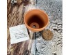 Piccolo vaso in terracotta con semi personalizzato per regalo di pasqua idea ecologica e originale sementi varie floreali e aromatiche