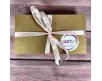Calamita in ceramica e 12 cioccolatini in scatola regalo per mamma in attesa gravidanza nuova nascita idea regalo donna incinta personalizzata con frase