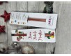 Set da 3 Matite piantabili con cartoncino natalizio personalizzato per regalo maestra o maestro regalo di natale pensierino natalizio