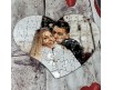 Piccolo puzzle a forma di cuore di San Valentino con la vostra foto preferita idea regalo romantica per fidanzato, fidanzata, marito, moglie, compagna, compagno, amante