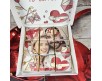 Scatola con 9 cioccolatini personalizzati con foto e cornice a scelta fondenti o al latte per san valentino festa degli innamorati regalo fidanzata moglie amante