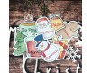 8 cartellini tag bigliettini personalizzati natalizi con nomi 8 disegni diversi per segnaposto biglietti regali decorazioni albero natale