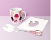 Tazza mug personalizzata per la mamma, colori a scelta e frase personalizzata idea regalo festa della mamma compleanno ti voglio bene mamma