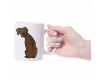 Tazza mug personalizzata con cani cagnolini razze varie con nome o frase idea regalo natale amanti degli animali cinofili