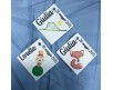 14 cartellini tag bigliettini Piccolo Principe personalizzati per bomboniere segnaposto battesimo nascita babyshower compleanno comunione
