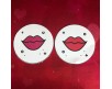 16 adesivi tondi tag stickers chiudibusta disegni assortiti bomboniere cerimonie matrimonio nozze fidanzamento proposta di matrimonio