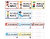 Set di etichette adesive scolastiche sport personalizzate con nome e classe per matite penne quaderni libri e materiale scolastico 2 misure