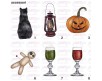 Tazza Mug Halloween personalizzata con i componenti della famiglia in stile vittoriano frase idea regalo decorazione tavola Happy Halloween