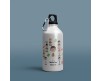 Borraccia personalizzata per la Maestra o il Maestro con nomi bimbi Bottiglia alluminio acqua riutilizzabile ecologica sport tempo libero