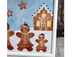 Quadretto personalizzabile famiglia pan di zenzero idea regalo di natale decorazione casa con cornice 13x18 cm