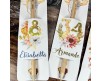 Set da 3 matite piantabili con cartoncino personalizzato compleanno feste adulti segnaposto bomboniera ecologica regalo fine festa