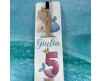 Matite piantabili con cartoncino personalizzato Sirenetta per compleanno set da 3, 6 o 12 pezzi segnaposto bomboniera ecologica regalo fine festa