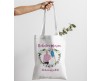 Shopper borsa sacca personalizzata per Sposi frase personalizzata wedding bag ricordo nozze bomboniera segnaposto ringraziamento matrimonio